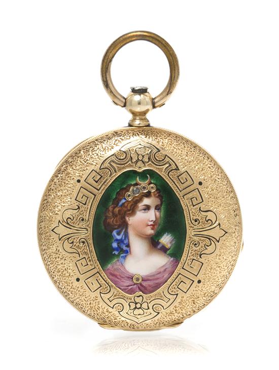 *An 18 Karat Yellow Gold and