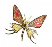 An 18 Karat Yellow Gold Plique