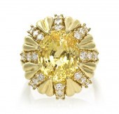 An 18 Karat Yellow Gold Yellow
