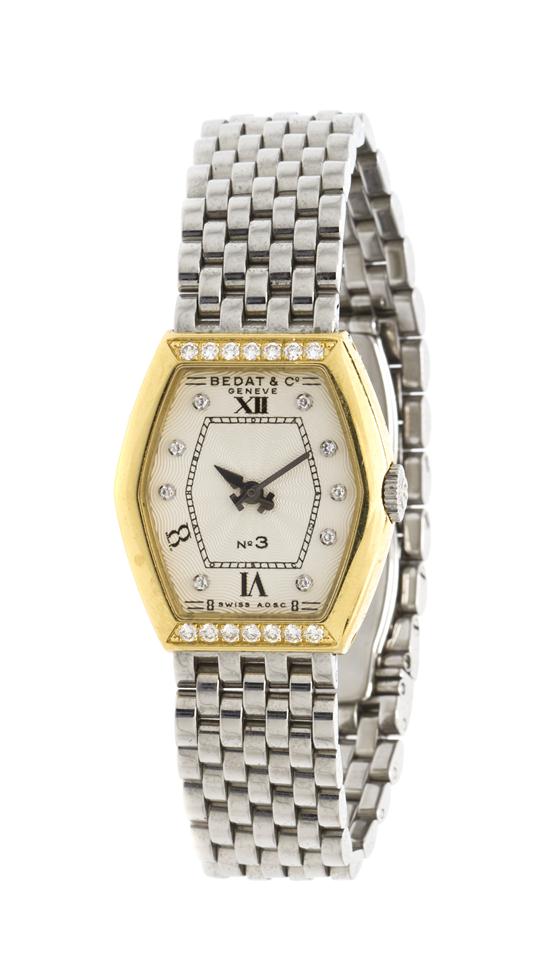 An 18 Karat Yellow Gold Diamond and