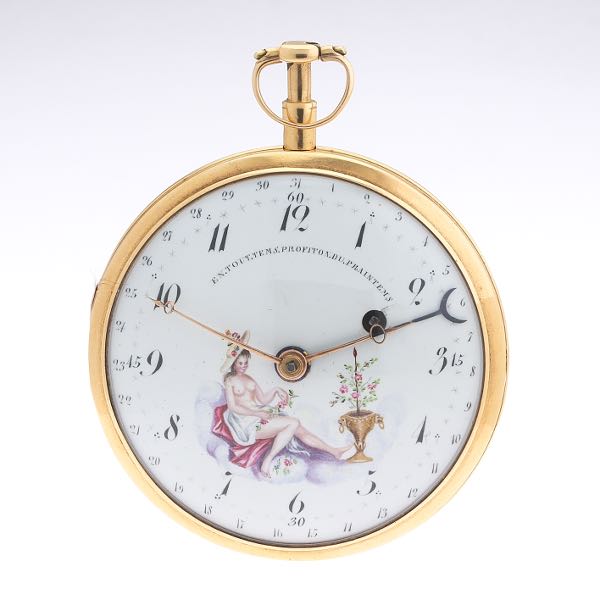 AN 18 KARAT YELLOW GOLD AND