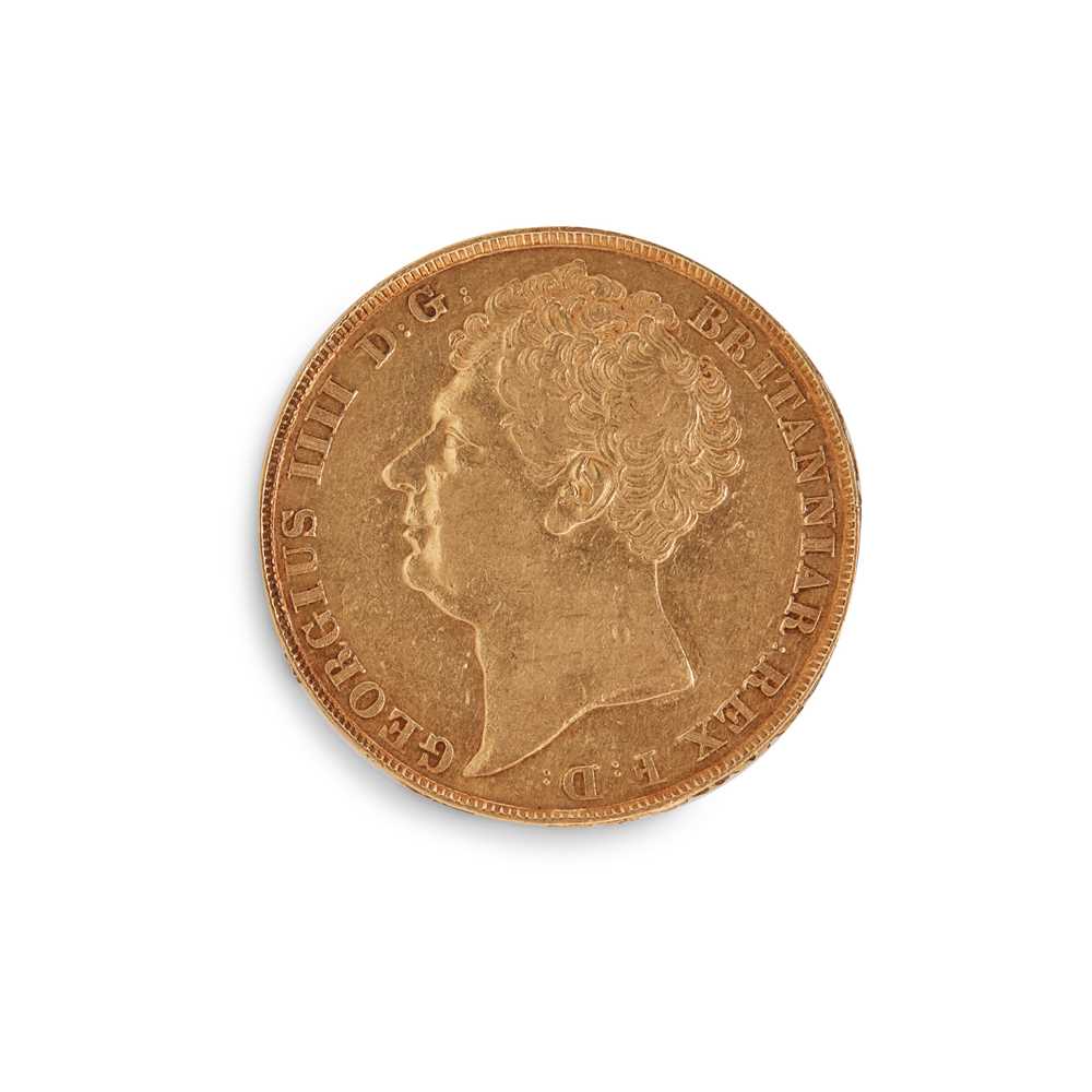 AN 1823 £2 GOLD COIN VF