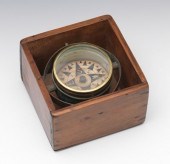 An 1850'S Boat Compass Early c