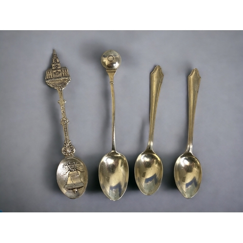 An 1859 silver 'ball handle'