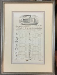 An 1866 Ballard stoneware and