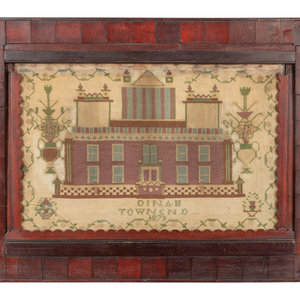 An 1879 Vermont Sampler featuring a