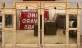 AN 1880S BARBERSHOP BACK BAR M