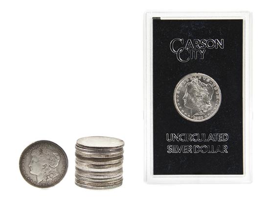 * An 1883 Carson City GSA Morgan
