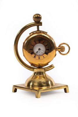 An 18ct gold half-hunter pocket