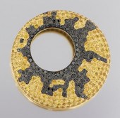 An 18k Gold Black Diamond and