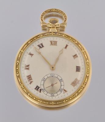 An 18k Gold International Watch
