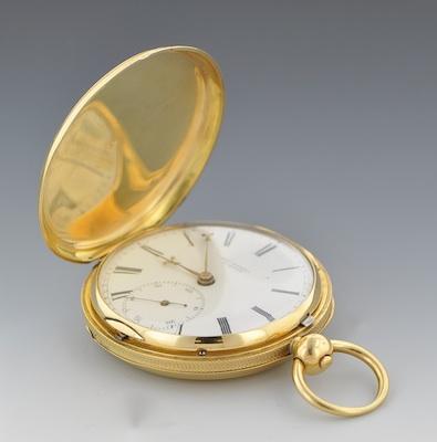 An 18k Gold Pocket Watch by