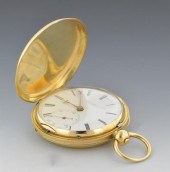 An 18k Gold Pocket Watch by Ro