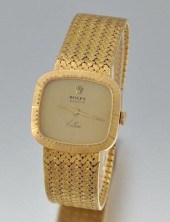 An 18k Gold Rolex "Cellini" Wa