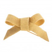 AN 18K GROSGRAIN RIBBON BOW BR