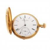 AN 18K YELLOW GOLD ANTIQUE HUN