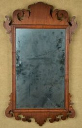 An 18th C. mahogany Chippendal