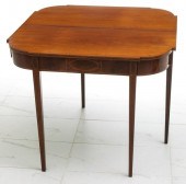 AN 18TH CENT AMERICAN INLAID F