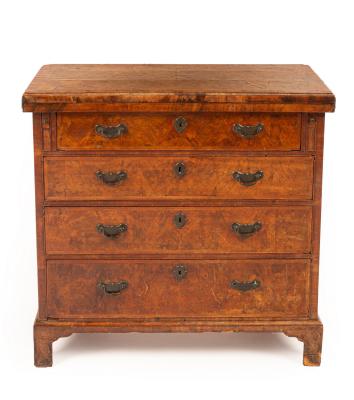 An 18th Century bachelor's chest,