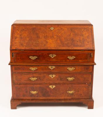An 18th Century burr walnut and