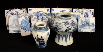 An 18th Century Dutch delft blue