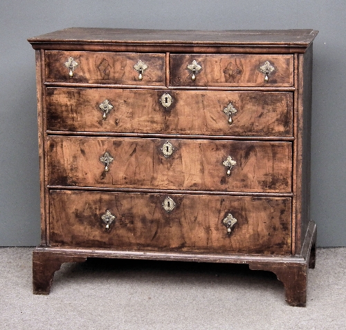 An 18th Century figured walnut