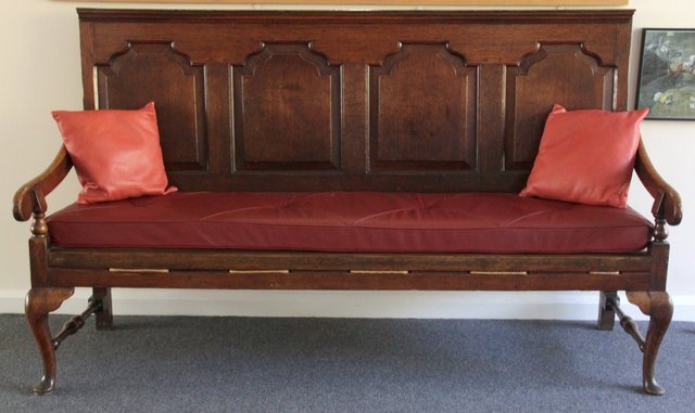 An 18th Century four-panel back