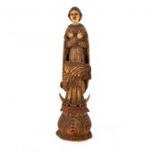 An 18th Century Goanese carved