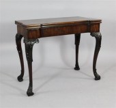 An 18th century Irish mahogany