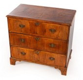 An 18th Century laburnum chest