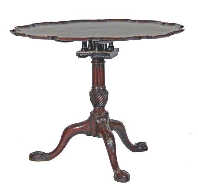 An 18th Century mahogany table with