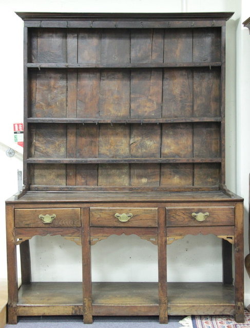 An 18th Century oak dresser