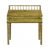AN 18TH CENTURY PAINT DECORATE