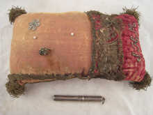 An 18th century pincushion with
