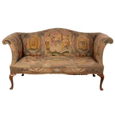 An 18th Century settee with