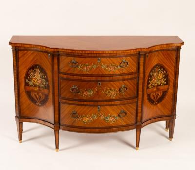 An 18th Century style satinwood