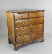 An 18th century walnut and oak