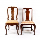 An 18th Century walnut splat b