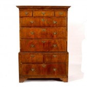An 18th Century walnut tallboy