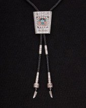 AN ABRAHAM BEGAY NAVAJO SILVER