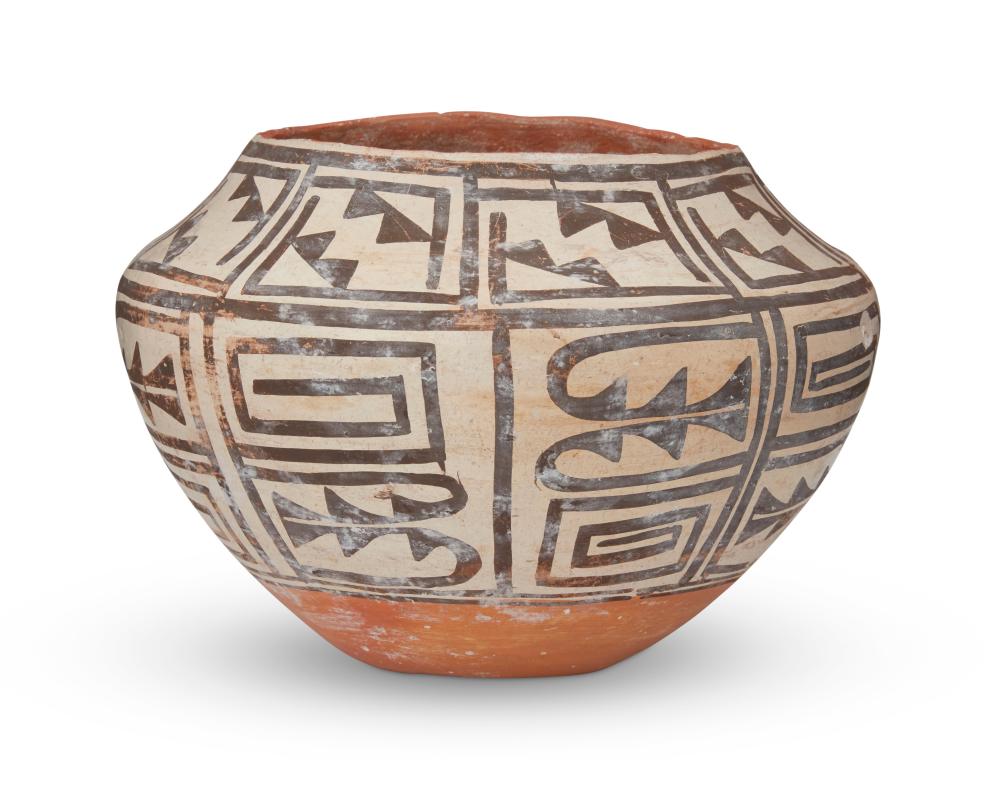 AN ACOMA PUEBLO OLLA POTTERY