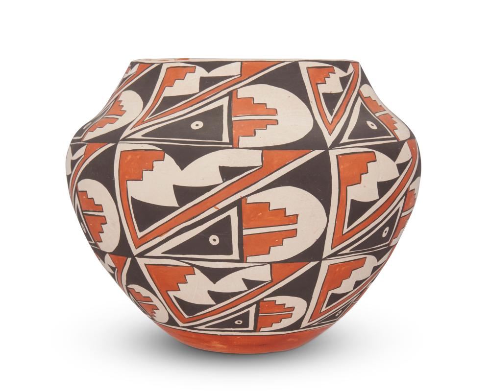 AN ACOMA PUEBLO POTTERY OLLAAn