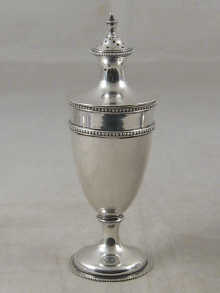 An Adam style pepper with beaded
