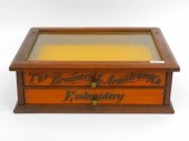 AN ADVERTISING DISPLAY CABINET