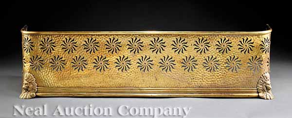 An Aesthetic Movement Brass