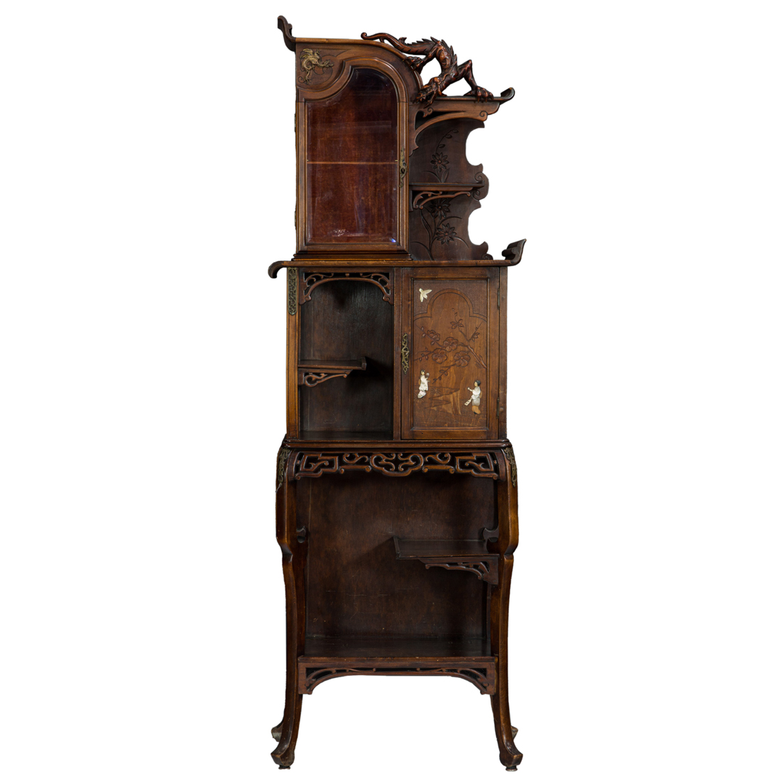 AN AESTHETIC MOVEMENT ETAGERE