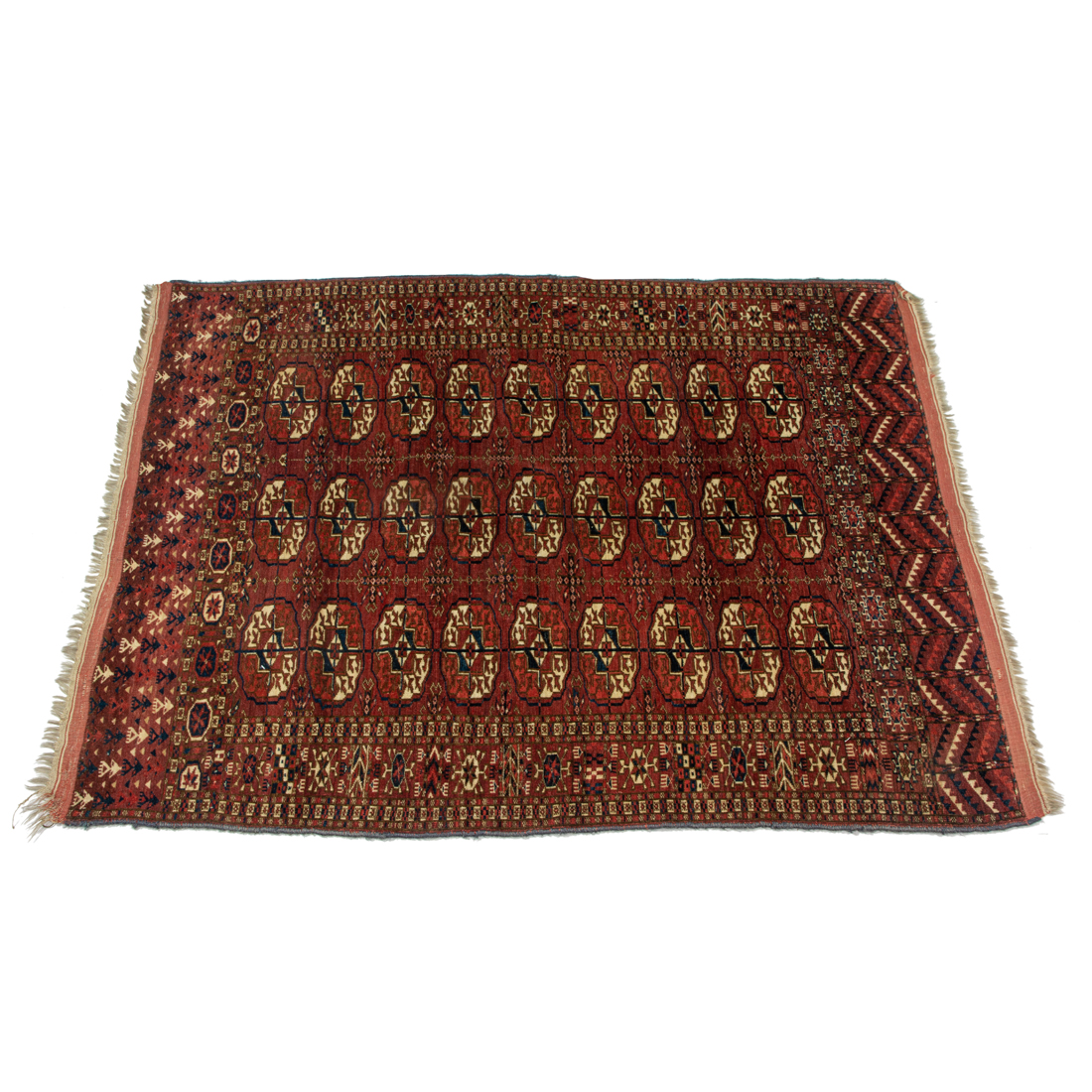 AN AFGHAN BOKHARA CARPET, 3'4" X