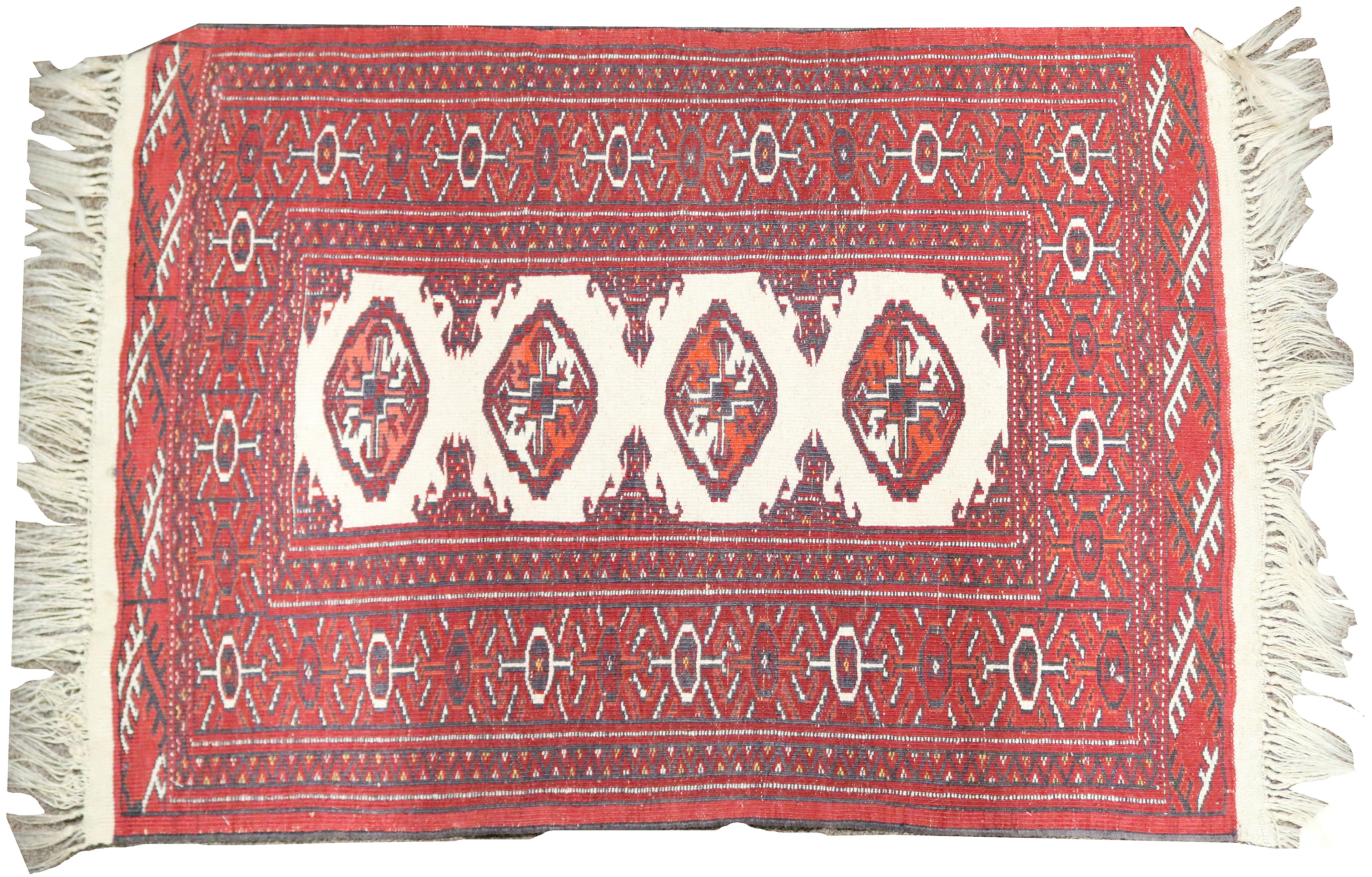 AN AFGHAN BOKHARA CARPET An