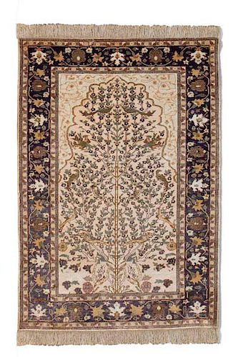 AN AFGHAN TREE OF LIFE RUGAn Afghan