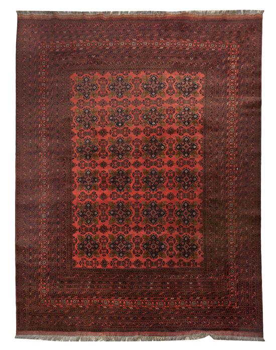An Afghan Wool Rug having
